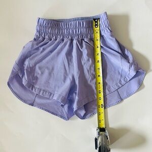 Lululemon Athletica Light Purple Athletic Shorts